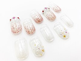 ラメグラデ