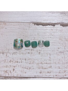 ネイルアンドまつ毛エクステ ルーナ イオン多摩平の森店/フットデザイン