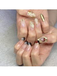 sasaki nail×ぽこぽこネイル