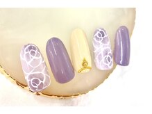 ネイルサロン きらら 藤沢本店/フラワーネイル