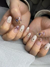 押し花ネイル