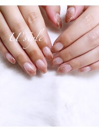 ラメグラデーション