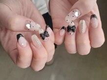 ユノ フィオーレ(Juno fiore)/ワンホンリボンネイル