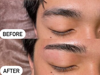 ソーレエルーナ(SOLE e LUNA)/眉毛 アイブロウ 眉 まゆげ 男性