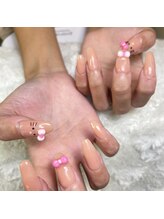 ソワ(sowa)/キティーちゃんネイル