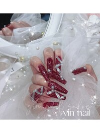クリスマスネイル