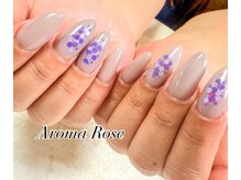 アロマローズ(Aroma Rose)/スカルプ　長さ出し　ワンカラ―