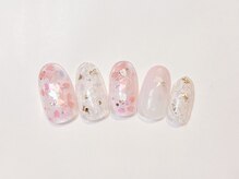 ココネイル 池袋東口店(COCO NAIL)/#フラワーネイル#さくら