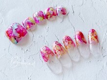 ボネール(nail ＆ eyelash Bounail)/ハンドフット　同時施術 インク 