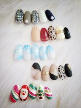 ネイルステーション ブルー(Nail Station BLUE)/11・12月　定額デザイン6500