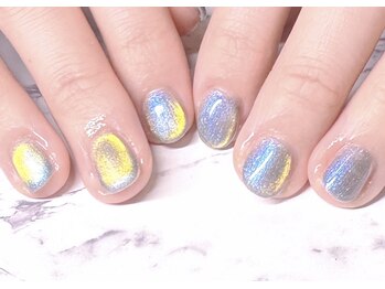 アルーシェ 平井(Alushe)/ブルー×イエローマグネット