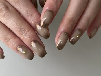 プチナノ(petitnano)/【rina】ニュアンスネイル