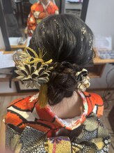 ハッピーアリスター(HAPPY ALISTER)/ヘアセット☆下めシニヨン