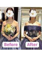 ボディキュア ブライダル美容整体 大阪梅田/首が細く、長く見える！？/関西