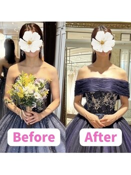 ボディキュア ブライダル美容整体 大阪梅田/首が細く、長く見える！？/関西