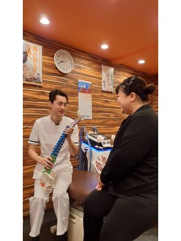 瓢箪山駅前整骨院/丁寧なカウンセリング