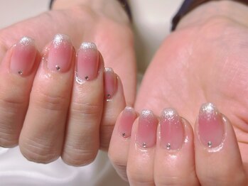 チーク　マグネットネイル