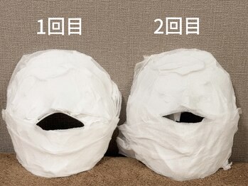 ルアナ(Luana)/1回目と2回目の変化 小顔ヘッド