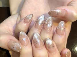 1月　グラデーションネイル