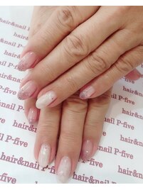 春のニュアンスネイル♪