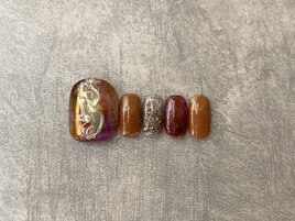 インク×オーロラミラー