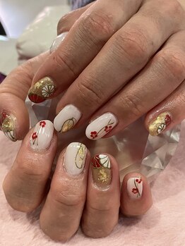 チェリーブロッサム(A CHERRY BLOSSOM)/和柄花柄お正月仕様