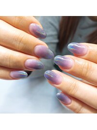 定額nail.ユニコーングラデ