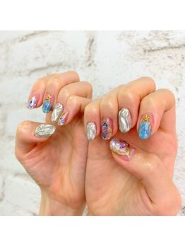 プライズアイリス アイラッシュ 池袋東口店(prize Iris eyelash)/ニュアンスネイル