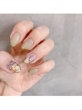 アティックネイルアトリエ(attic nail atelier)/手描きレモン★