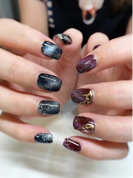 ネイルサロン アイル(nail salon i’ll)/マグネットネイル☆2カラー☆