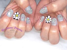 アン ジョーヌドラゴ/【自爪ネイル】お花ネイル