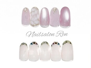 ネイルサロン レン(Ren)/3月トレンドデザインコース