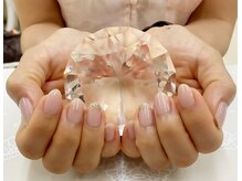 プルミエ ネイル(Premier Nail)/先端ミラーフレンチ★シンプル