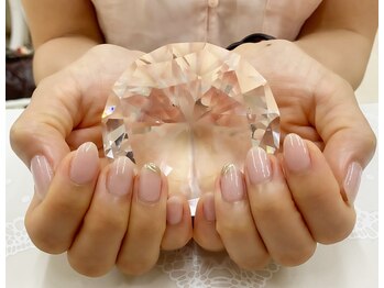 プルミエ ネイル(Premier Nail)/先端ミラーフレンチ★シンプル