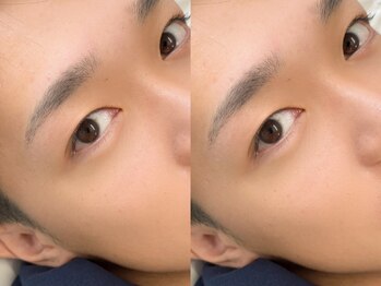 ノアラッシュ 茨木店(NOA lashes)の写真/メンズ大歓迎★眉WAX脱毛で清潔感UP!お肌にやさしいワックスで形を整え理想の眉毛に♪忙しい方にオススメ◎