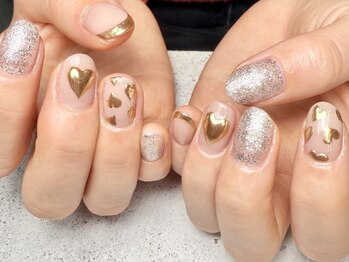 マニ ネイル ケア 京都店(mani nail CARE)/ハートネイル