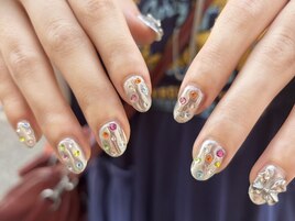 ミラーカラフルストーン