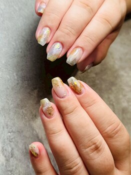 韓国発VALLANAIL大理石ネイル