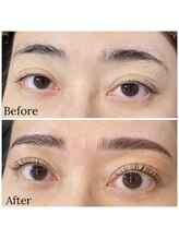 エムアンド(m&)/眉WAX＋マスカラまつ毛パーマ