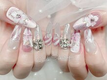 クイックスカルプ 新宿店(Quick Sukarupu)/お花×リボン