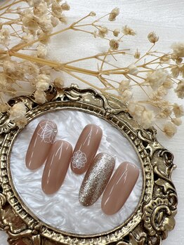 オーシャン 銀座店(OCEAN)/花ネイル