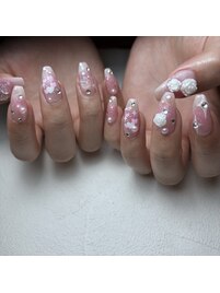 平成姫ギャルネイル