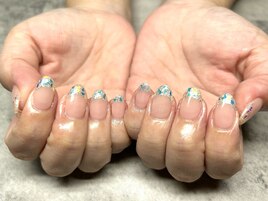 オーロラガラスフレンチ♪