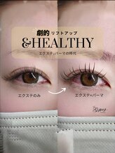 マツエク→パーマでリフトアップ【アンドヘルシー】★