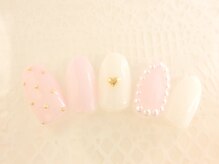 ネイルサロン ロゼオ(Nail salon Roseo)/■渋谷>6990円/パステルキュート