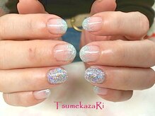 ツメカザリ(TsumekazaRi)/★ラメ＆オーロラホログラム★