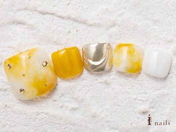 アイネイルズ 横浜WEST店(I-nails)/ミラーニュアンス8480円