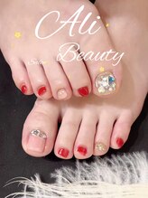 アリ(Ali)/フット　シンプルデザインネイル