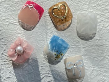 エイム 下北沢(aim)/フットデザインネイル