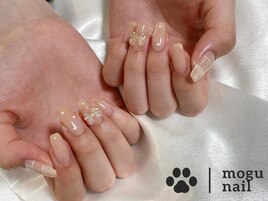 チェックネイル/ワンホンネイル